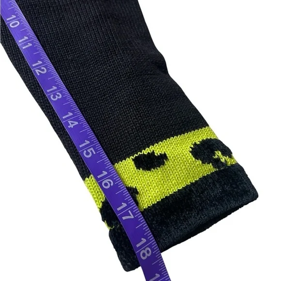 Vintage Jack B Quick Funky Y2K Statement Cardigan Sweater Harlequin Feather M - Picture 8 of 11